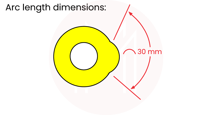 Arc length dimensions