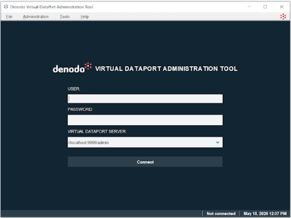 denodo admin tool