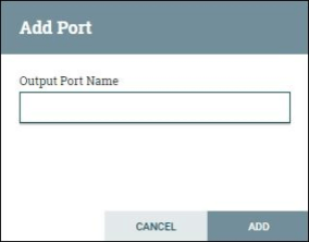 Outport add port