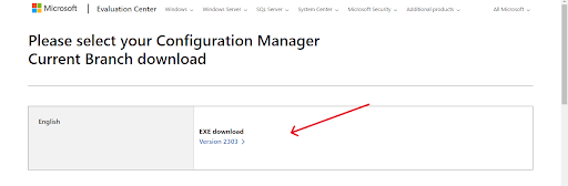 Download SCCM configuration manager