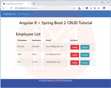 Spring Boot Projects | Skills | Real-Time Projects