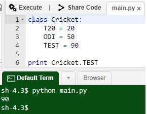 Basic enum creation