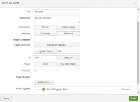 Splunk Web_Save dialog