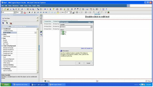 conditional formatting for Boolean