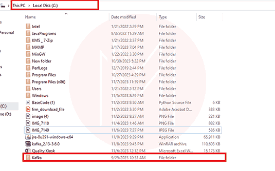 Apache Kafka Installation On Windows Step 2