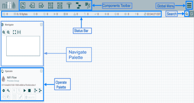 apache nifi user interface