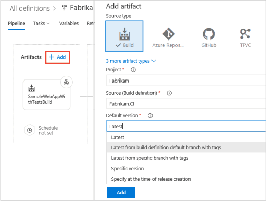 Azure artifacts