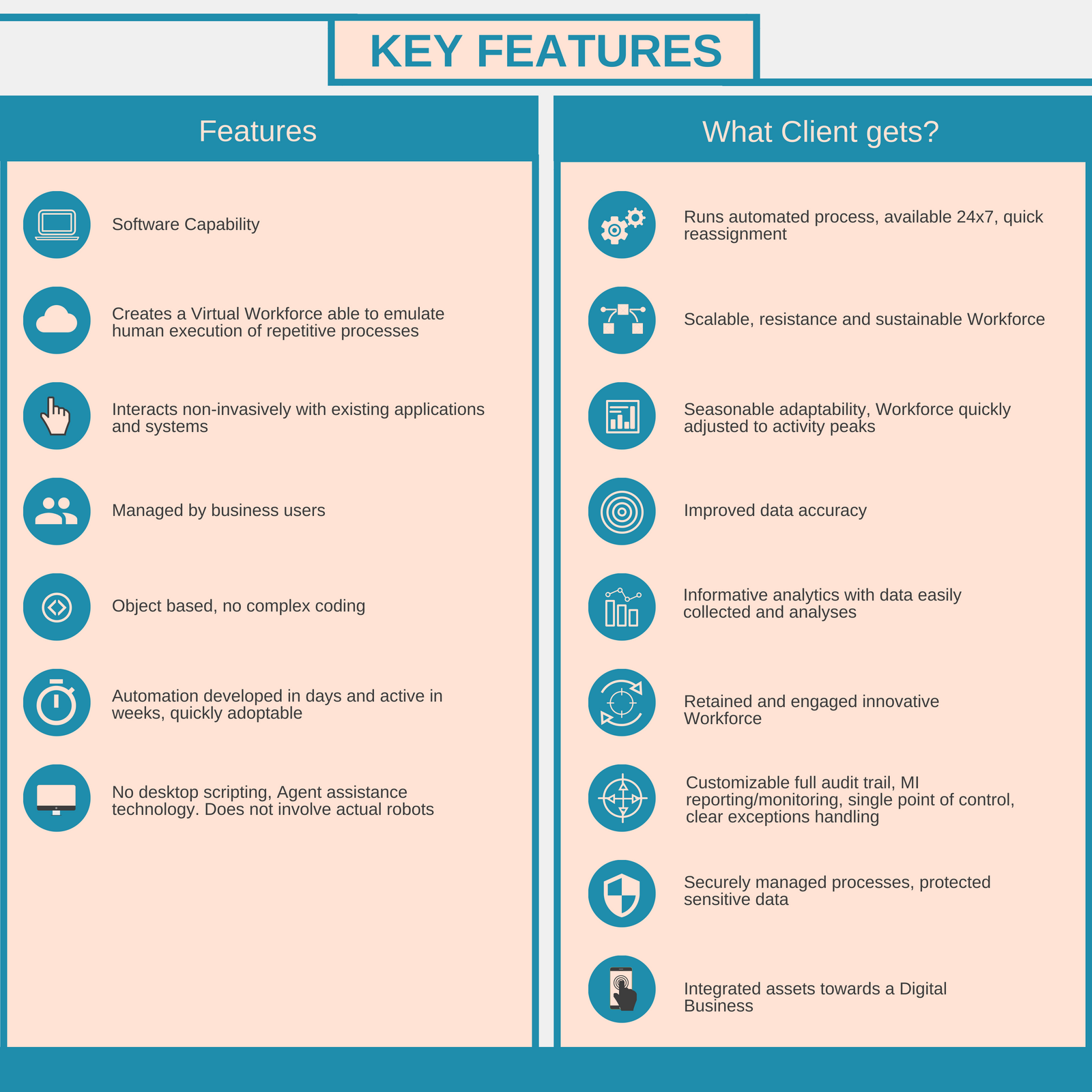 Blue Prism Key features