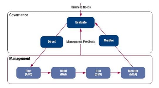 cobit govenance and management