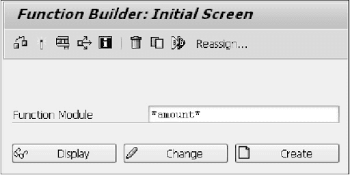 ABAP Create Function Module