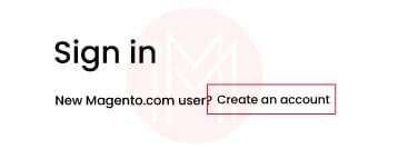 Creating a Magento Account