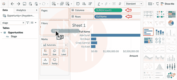 creating a new dash board5