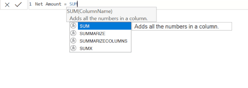 DAX in Power BI New Measure