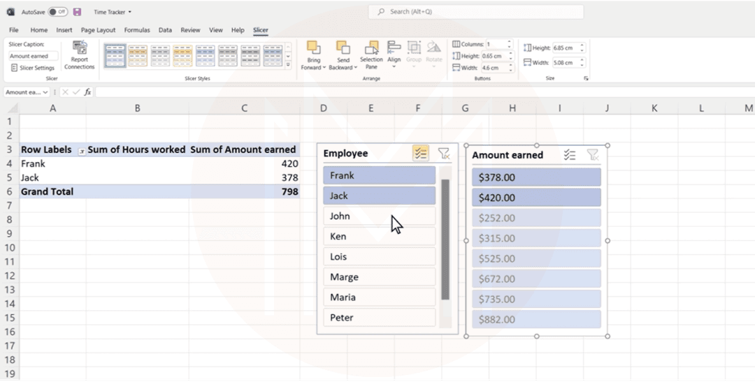 Pivot table 2