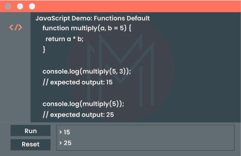 default function parameters