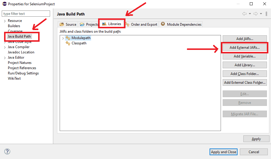 Installing Selenium