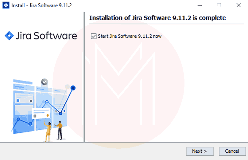 Installation of JIRA on Windows Step 7