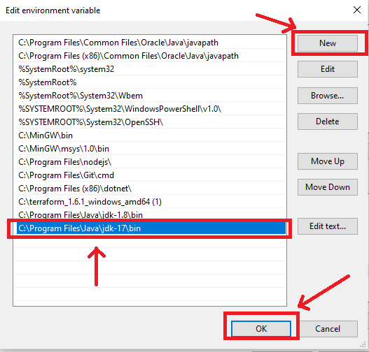 Java Development Kit Installation