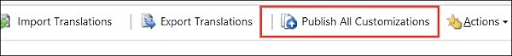 Publish All Customization