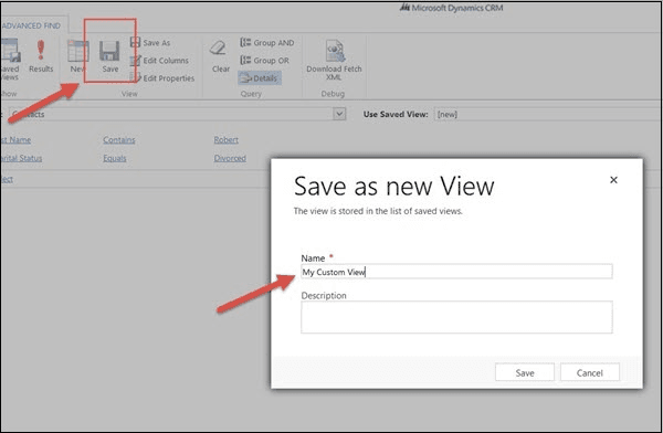 Saving a custom View