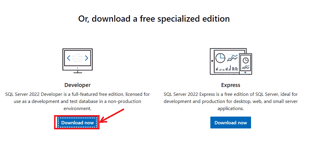 SQL Server Installation Step 1