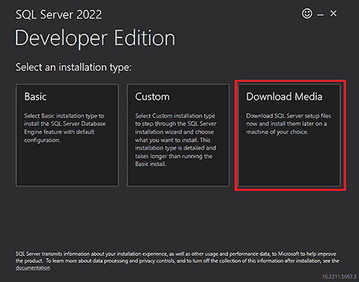 SQL Server Installation Step 2