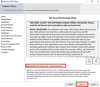 SQL Server Installation Step 9