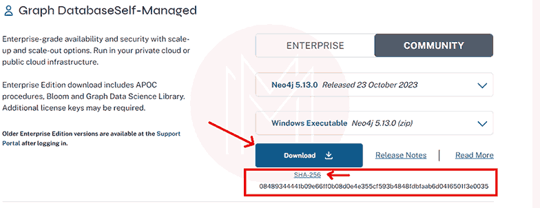 Neo4j Installation on Windows Step 2