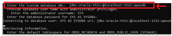 Troubleshooting Oracle Apex Installation 2