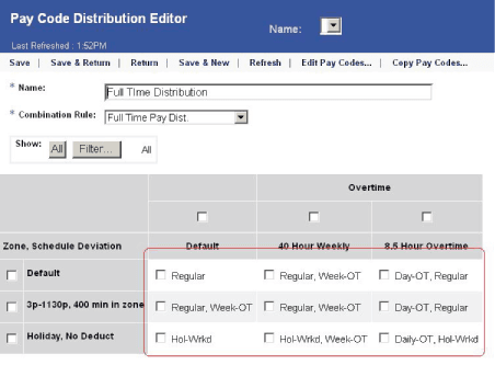 Ways to Access the Pay Code Editor