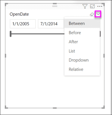 Creating a Slicer to Filter Data by Date Range