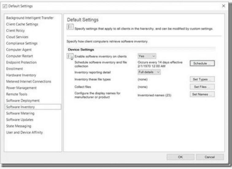 sccm software inventory 4