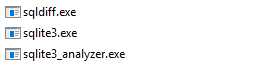 Run SQLite tools