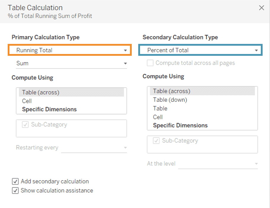 Tableau Calculations