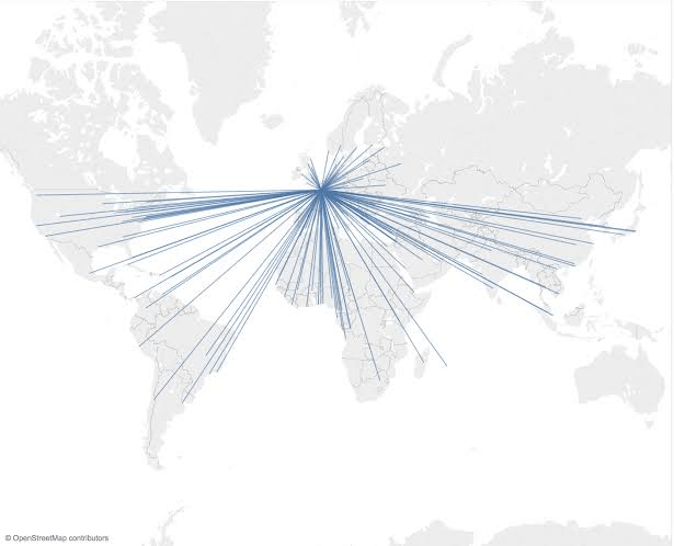 Spider maps