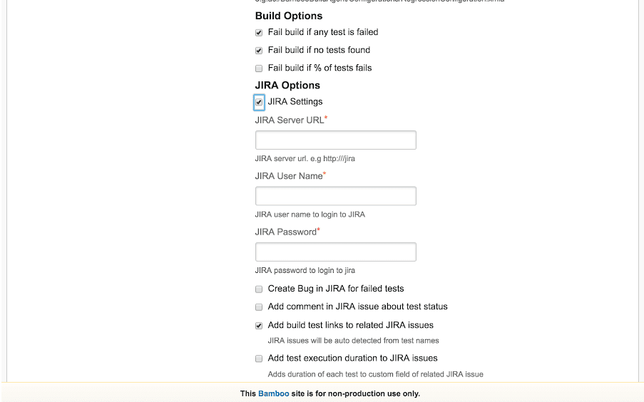 Jira Settings