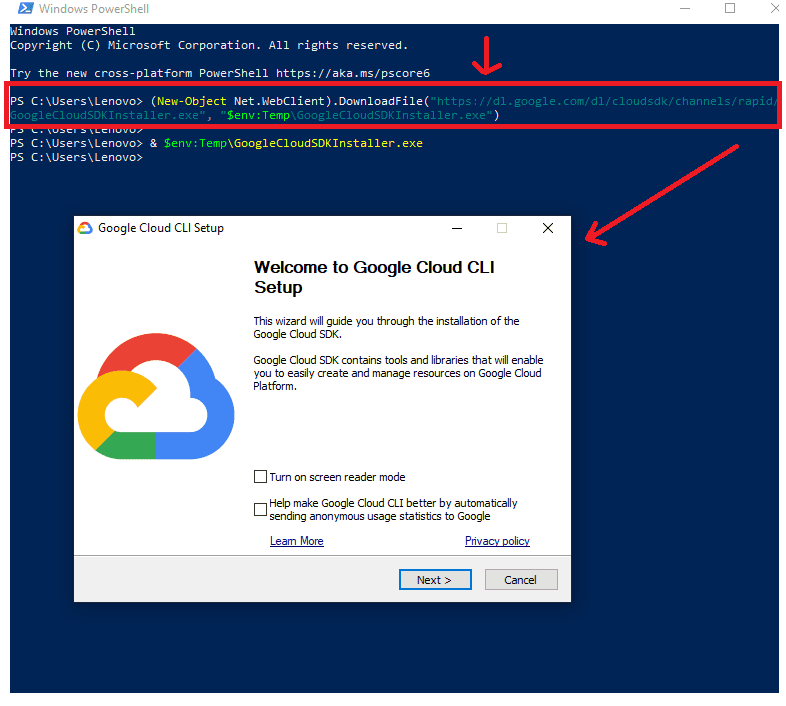 Troubleshooting Google Cloud Installation 4