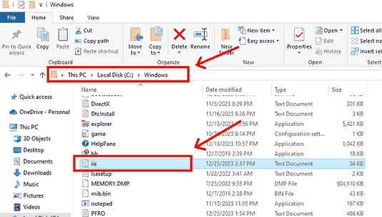 Troubleshooting IIS installation 1