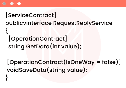 Message Exchange Patterns Request / Response