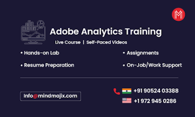 Adobe Analytics Training || "Reco slider img"