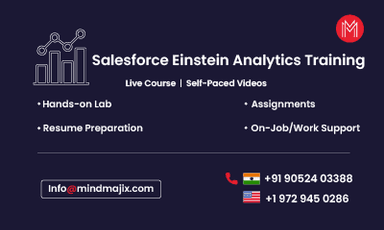 Salesforce Einstein Analytics Training (Tableau CRM Course) || "Reco slider img"