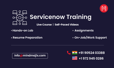 ServiceNow Training || "Reco slider img"