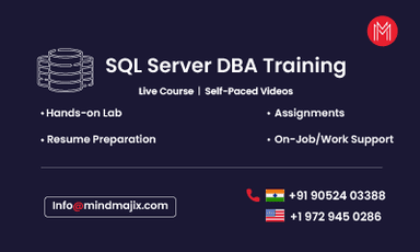 SQL Server DBA Training || "Reco slider img"