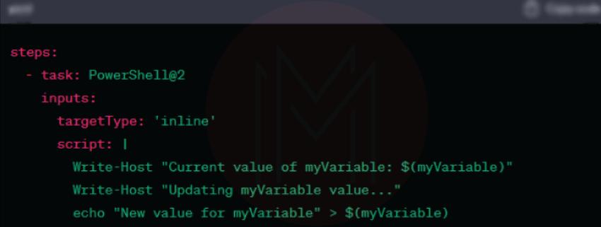 modify variables