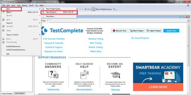 Creating test cases for web application
