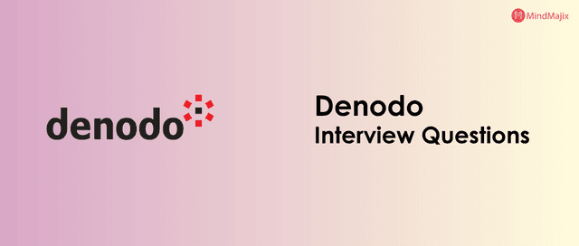 Denodo Interview Questions