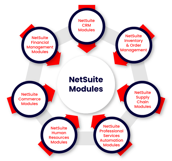 Types of NetSuite Modules and their Key Features: