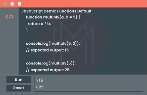 default function parameters