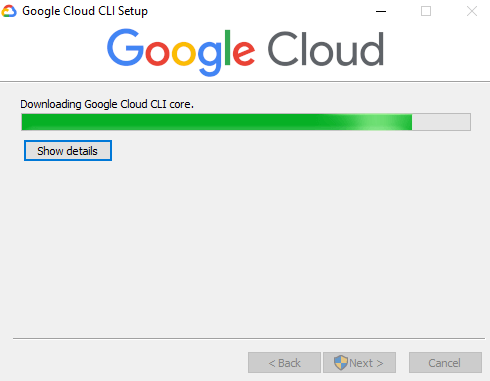 Google Cloud SDK Installation Step 7