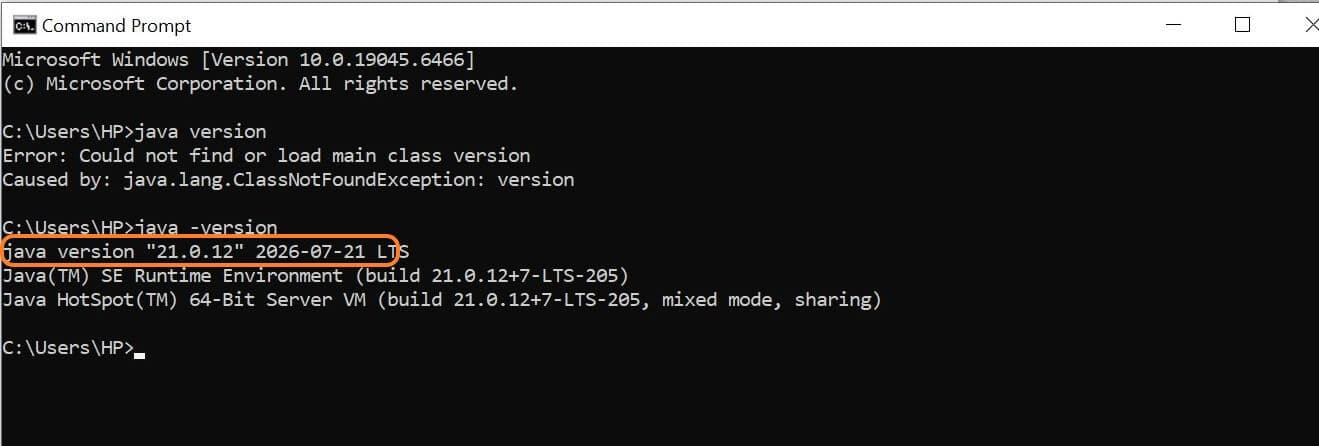 Installing Java Software Development Kit